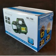 Фонарь LED, кемпинговый, аккумуляторный, HEL-T95, с солнечной панелью, 7 режимов